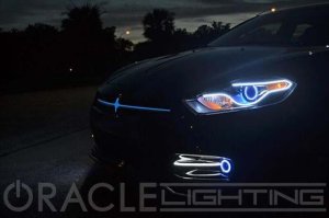 Dodge Dart Headlight Halo Kit - ORACLE Lighting - LED Halo - Red - `13-`16